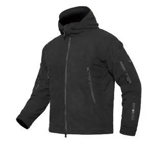 Chiến Thuật Người Đàn Ông Của Lông Cừu Ngoài Trời Không Thấm Nước Windproof An Toàn Áo Khoác Chiến Thuật Lông Cừu Áo Khoác