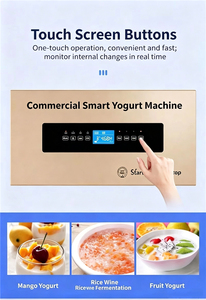 Máquina Comercial Automática para la Fermentación de Yogur, Máquina para Hacer Yogur de Acero Inoxidable con Función de Fermentación y Refrigeración - Product Image 5