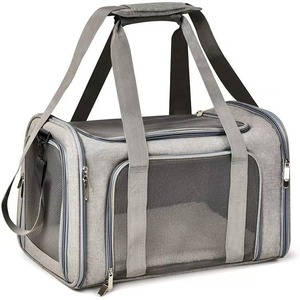 Sac de transport pour chat, sac à dos pour animaux de compagnie de grande capacité pour le shopping, sac de transport portable pour chat pour les sorties, sac de transport pour chien, design neuf et respirant - Product Image 5