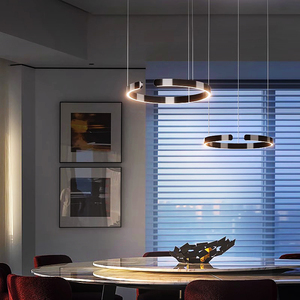 <span class=keywords><strong>Suspension</strong></span> LED post moderne nordique anneau lustres et suspensions de luxe - Product Image 1