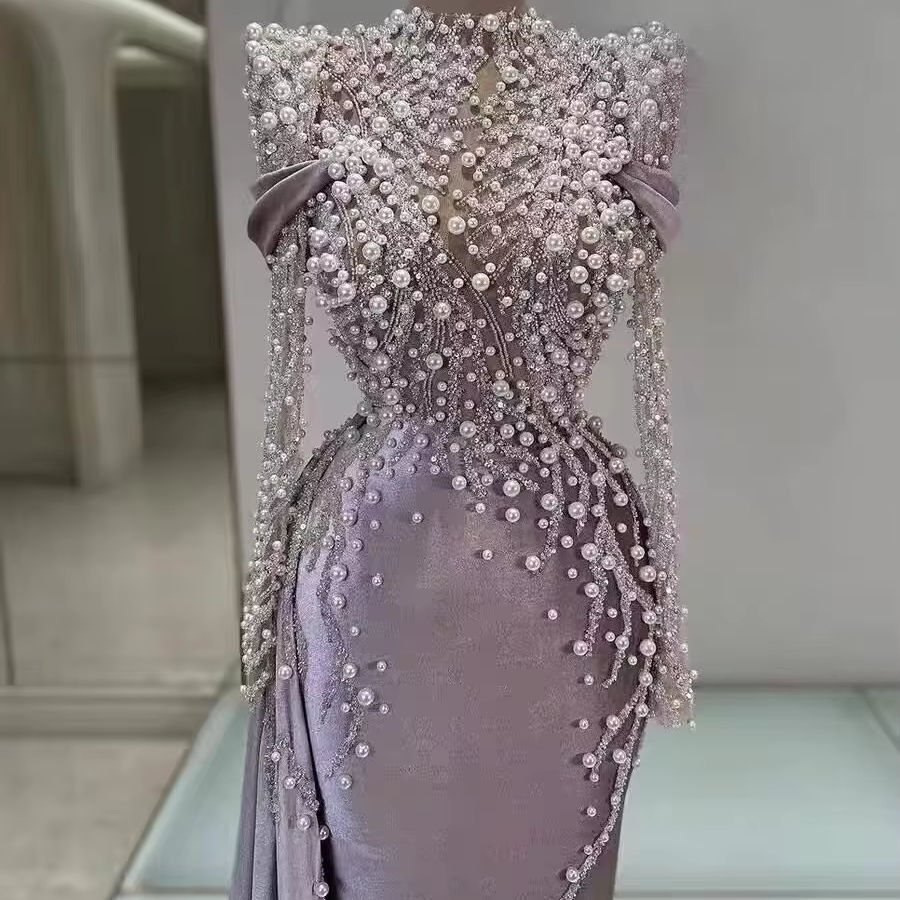 evening dresses beaded