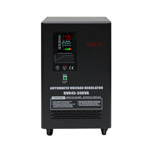 Stabilisateur de tension de type relais DVR 30000VA, monophasé 220V, régulateur de tension automatique <span class=keywords><strong>AVR</strong></span> pour réfrigérateur - Product Image 2