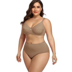 Nuevo <span class=keywords><strong>Sujetador</strong></span> con Aros y Lazo Sexy para Mujer, Talla <span class=keywords><strong>Grande</strong></span>, Color Sólido, Ajustable, Suave, Ultrafino, <span class=keywords><strong>Copa</strong></span> Completa para Senos Grandes - Product Image 1