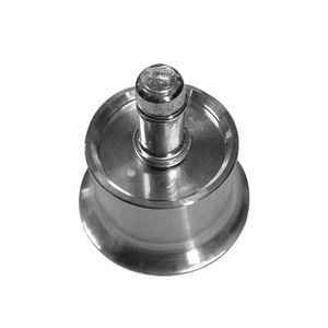 Roulettes de meubles en aluminium à tige filetée rigide, 1,5 pouce, 2 pouces, roulement lisse, design industriel, durables - Product Image 3