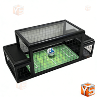 Machine de jeu de football interactive en métal ZDYS avec lumières LED et détection de mouvement, design sous table pour usage commercial