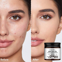 Produits de soin de la peau à base de graisse de bœuf nourrie à l'herbe et de miel, crème hydratante pour le visage et le corps avec acide hyaluronique et beurre de karité