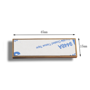 Portable Customized Logo Metal Rectangle Office Name <b>Badge</b> - Product Image 3