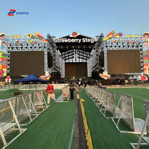 Açık su geçirmez tam renkli yüksek çözünürlüklü <span class=keywords><strong>LED</strong></span> kiralık ekran ekran perakende mağaza kullanımı için hızlı kurulum Video duvar <span class=keywords><strong>IP65</strong></span> anma - Product Image 4