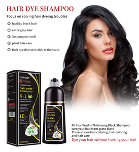 Champú Tinte para el Cabello con Extracto de Plantas al por Mayor, Coloración Rápida, Crema de Coloración Capilar Herbal Natural para Uso Doméstico OEM ODM - Product Image 3