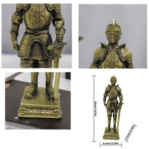 Splendidamente realizzato cavalieri medievali europei arredamento per <span class=keywords><strong>la</strong></span> casa decorazione ufficio in resina artigianato - Product Image 5