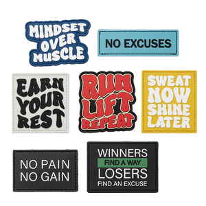 Patch in PVC Personalizzata per Palestra e Attrezzatura Sportiva - Product Image 4
