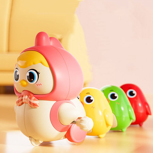 Bébé poulet mère liquidation balançoire aspiration magnétique petit poulet Puzzle pour enfants enseignement précoce jouet rampant - Product Image 5