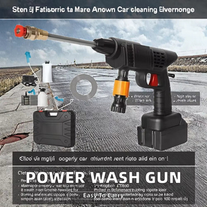 Bomba de <span class=keywords><strong>Alta</strong></span> Presión Portátil con Batería de Litio, Equipo de Lavado de Autos de 12V al por Mayor, <span class=keywords><strong>Pistola</strong></span> de <span class=keywords><strong>Agua</strong></span> de <span class=keywords><strong>Alta</strong></span> Presión - Product Image 6