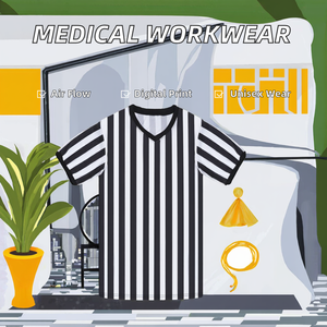 Uniformes Médicos de Moda, Ropa de Trabajo, Uniformes Profesionales para Salón de Belleza, Uniformes Personalizados para Spa, Poliéster Transpirable, Servicio OEM - Product Image 2