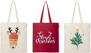 Sac fourre-tout en toile de coton réutilisable, écologique, personnalisé avec logo, noir et blanc, pour courses, vente en gros - Product Image 5