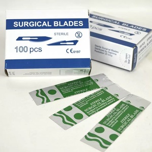 Stainless Steel Surgical Scalpel Blades Medical Consumables Disposable Sterile Medical Supplies - Product Image 4