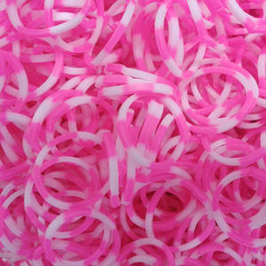 ยางรัดถัก 300 ชิ้น/ถุง สำหรับทำสร้อยข้อมือ DIY ชุดงานฝีมือ ของขวัญเสริมสร้างความคิดสร้างสรรค์สำหรับเด็ก - Product Image 4