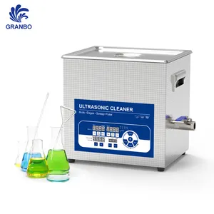 10L 40/80/120KHz Ultra Sonic Cleaner with Timer Heater Sweep Pulse Degas Power Adjustable Ultrasonic Cleaning Bath Sonicator