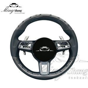 Volant chauffant pour <span class=keywords><strong>Porsche</strong></span> Panamera Macan Cayenne Taycan 718 Cayman GT4 RS <span class=keywords><strong>911</strong></span> Carrera Targa <span class=keywords><strong>911</strong></span> <span class=keywords><strong>GT3</strong></span> <span class=keywords><strong>911</strong></span>.2 991 992 GT2 - Product Image 6