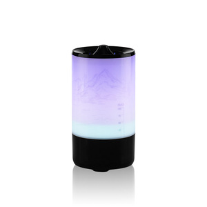 Hạt gỗ di động gradient đầy màu sắc Mini bảng ánh sáng khuếch tán, tinh dầu hương thơm Xe Sương Mù tạo độ ẩm - Product Image 1
