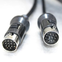 13-Pin Mini-DIN Verlängerungskabel 13-Pin DIN-Stecker Videokabel 13-Pin DIN-Kabel