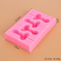 B-1085 lustige sexy Silikon Eis Cub Tabletts Schimmel Neuheit Koch macher für Überraschung Tag Kuchen Werkzeuge Frauen Penis Silikon Formen