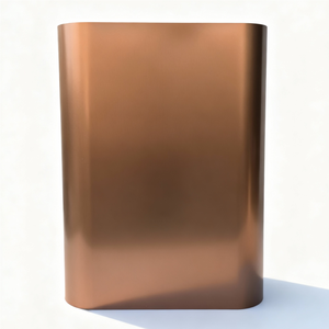 Hotte <span class=keywords><strong>de</strong></span> cuisine murale en acier inoxydable rose doré sur mesure, boîte incurvée, sur mesure, résidentielle - Product Image 2