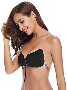 Sujetador Adhesivo Invisible sin Tirantes con Forma de Mariposa de Silicona para Vestido Formal - Product Image 4