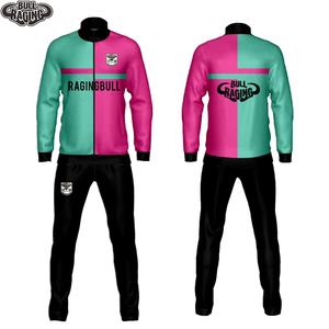 Combinaison de sport personnalisable, blanc, rouge, survêtement d'uniforme de football pour enfants, sublimation personnalisée, maillot de football thaïlandais de haute qualité, logo du club - Product Image 2