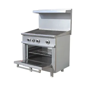 36 Inch Wholesale Commercial Stove Outdoor Kitchen Gas Cooker With Oven And Grill Ranges