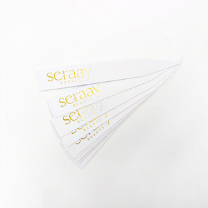 Vàng bạc dập logo Nước hoa blotters thẻ Nước hoa blotter giấy Nước hoa thử nghiệm dải - Product Image 5