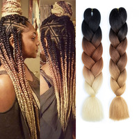 Cheveux à tresser Yaki en fibre haute température, très demandés, 24 pouces, 100g, mèches simples, pour tresses africaines au crochet, vente en gros