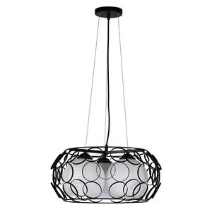Lampada a sospensione nera 3xE27 REGX45D - Illuminazione decorativa, versatile per case, uffici e spazi commerciali. - Product Image 1