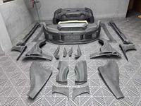 Pièces automobiles en matériau FRP Runde pour Mitsubishi Lancer : Kit carrosserie large style VARI, pare-chocs avant, ailes, jupes latérales, pare-chocs arrière