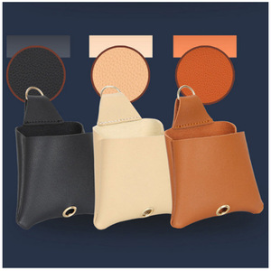 Bolsa de almacenamiento para coche, bolsa colgante para rejillas de ventilación, bolsa de almacenamiento multifuncional de cuero PU para accesorios de coche, soporte para teléfono de coche - Product Image 3
