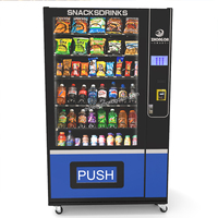 Allemagne Zhongda Factory Distributeur automatique de snacks et de boissons froides à vendre