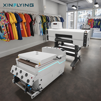 Imprimante DTF XinFlying, imprimante DTF à double tête I3200 d'origine chinoise, A1 avec fonction d'hydratation automatique, service en ligne 24h/24 et 7j/7