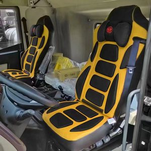 Housses de sièges de camion classiques en vente sur <span class=keywords><strong>Amazon</strong></span> Coussins universels de camion d'accessoires intérieurs en cuir PU pour Volvo/Scania/MAN/DAF - Product Image 4