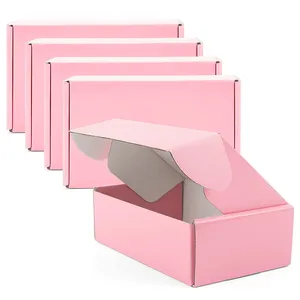 제조업체 대형 컬러 인쇄 골판지 상자 우편 의류 상자 골판지 맞춤형 배송 상자 로고 포장