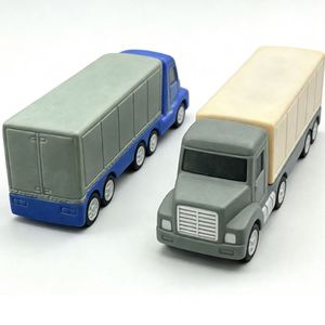 PU Foam Truck Van Model Stress Relief <b>Squeeze</b> <b>Ball</b> Wrist Strength Grip <b>Ball</b> for Promotional Business Gifts - Product Image 2