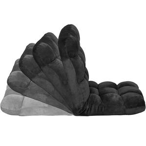 Chaise de sol pliable réglable à 5 positions, coussin de canapé, siège de sol avec dossier pour enfants <span class=keywords><strong>et</strong></span> adultes, idéal pour les jeux <span class=keywords><strong>et</strong></span> la lecture - Product Image 4