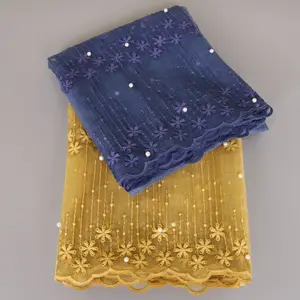 Chinese Supplier Colorful Soft Of Tr Cotton Gold Printed And Lace Shawl Hijab For Women Muslim Scarf