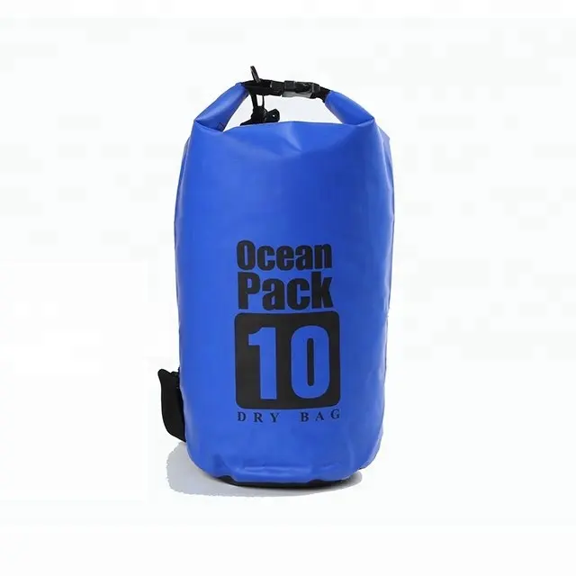 Ocean Pack Scuba 20L Impermeable Camping Buceo Senderismo Mini Outdoor Roll Top PVC Bolsa de lona transparente Seco