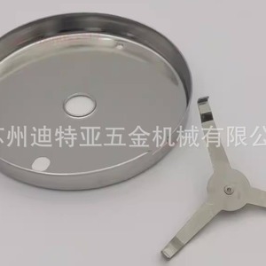 Plataforma de pesaje de acero inoxidable de 90 mm para analizador de humedad AX MX34 - Product Image 3