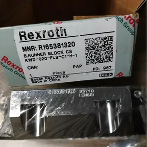 Rexroth Guías lineales Cojinete de bloque deslizante R165381422