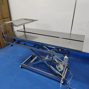 Mesa <span class=keywords><strong>de</strong></span> <span class=keywords><strong>Examen</strong></span> Veterinario Eléctrica con Fregadero Integrado, Cajones <span class=keywords><strong>de</strong></span> Almacenamiento y Superficie Antideslizante para Uso en Clínicas Veterinarias y Diagnóstico - Product Image 4