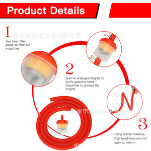 ไมโอเร 35 มม. กรองอากาศทรงกรวยโลหะสีแดงสำหรับรถจักรยานยนต์ออฟโรดเอทีวีชุดซ่อมรถบักกี้ชายหาด - Product Image 3
