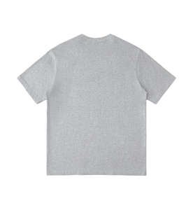 Camiseta al por Mayor de Marca Privada, Peso Pesado, 270 Gramos, 100% Algodón Orgánico, Jersey Antiarrugas, Lavada, Estilo Vintage, Hombros Caídos - Product Image 6