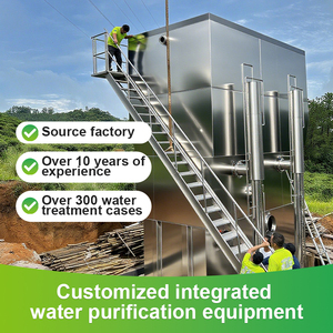 Équipement intégré de traitement des eaux, Grand dispositif de purification d'eau potable pour zones rurales, Filtre purificateur de puits 10t/h d'eau - Product Image 6