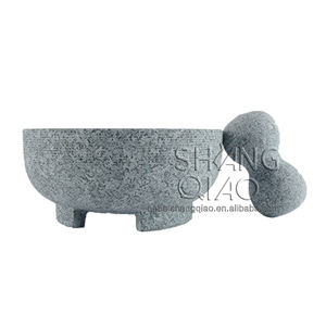 Utensilios <span class=keywords><strong>de</strong></span> cocina <span class=keywords><strong>de</strong></span> <span class=keywords><strong>piedra</strong></span>, Molcajete con Tejolote, 8 pulgadas, precio competitivo - Product Image 4